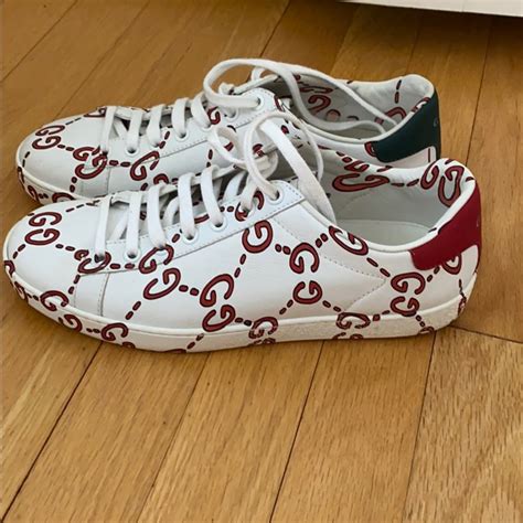 gucci ace gg motif|gucci ace gg embossed.